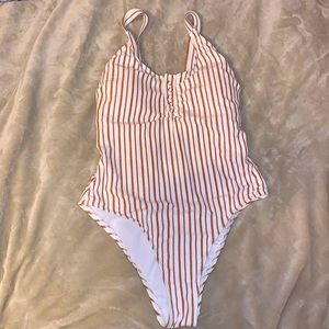 One Piece Tank Bathing Suit